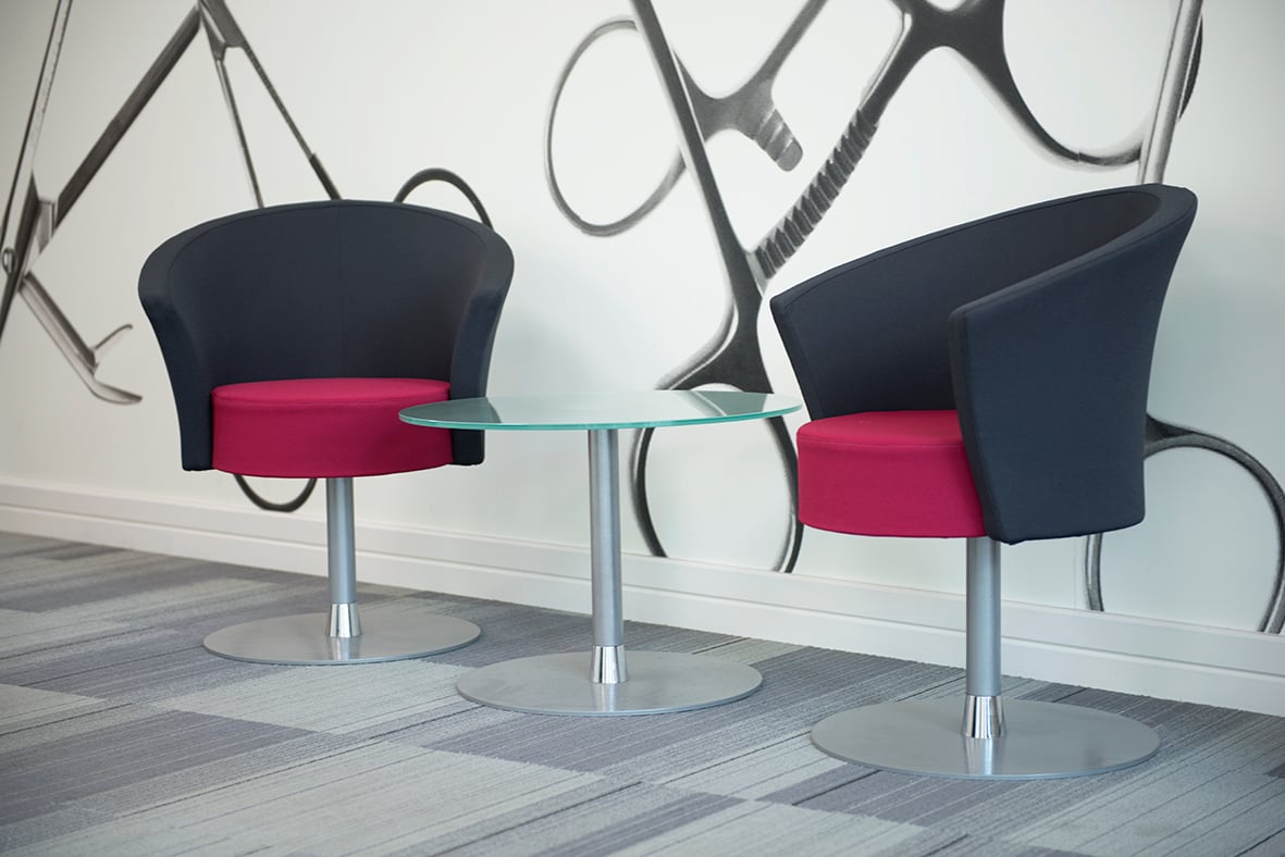 sillas de recepción