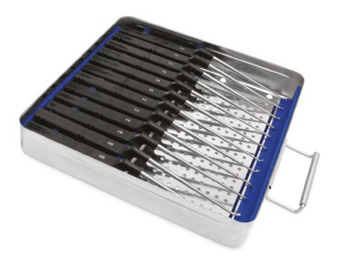 Ensemble de curettes cervicales à baïonnette Karlin