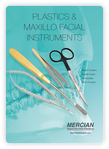 Folleto de instrumentos de cirugía plástica Mercian