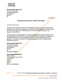 Notified Body Extension Letter