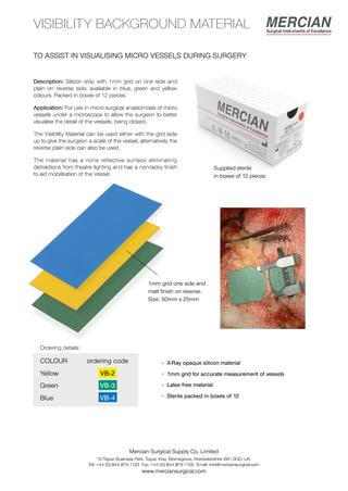Material de referencia sobre visibilidad