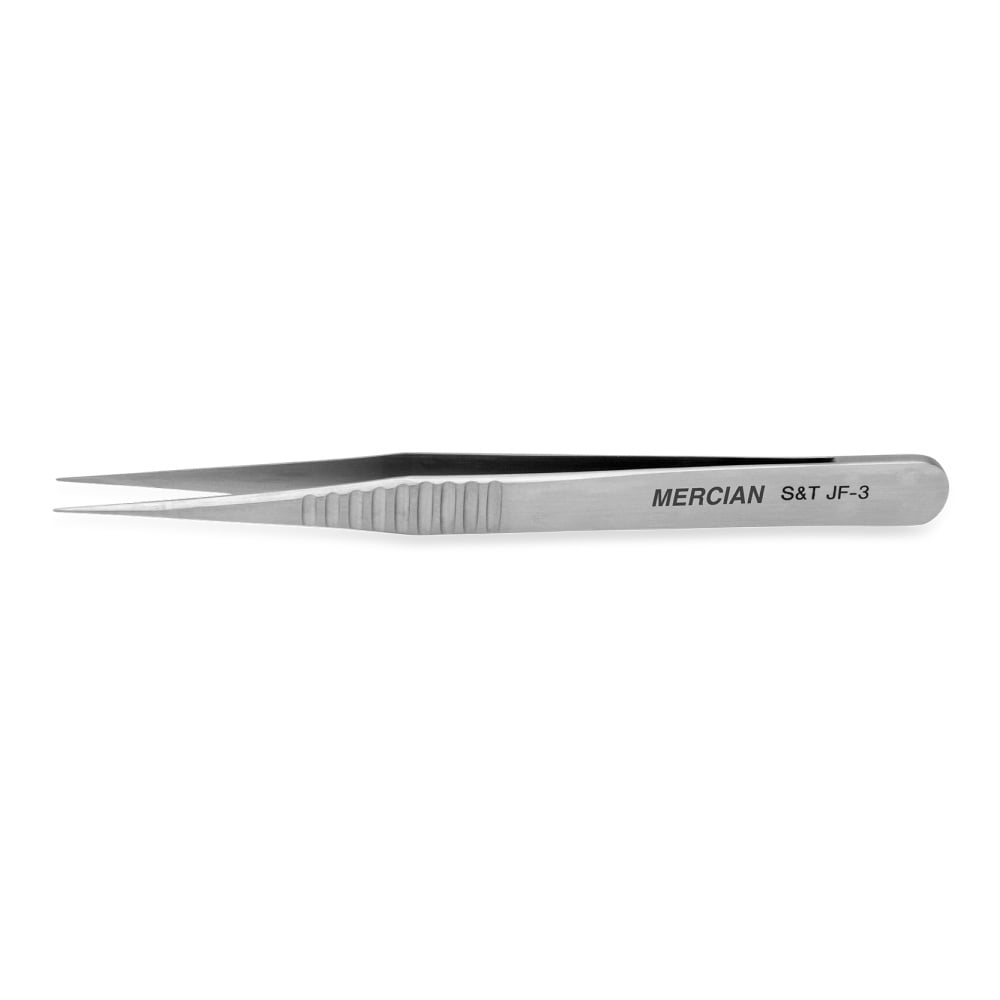 Pinces de microjoaillerie disponibles chez Mercian Surgical